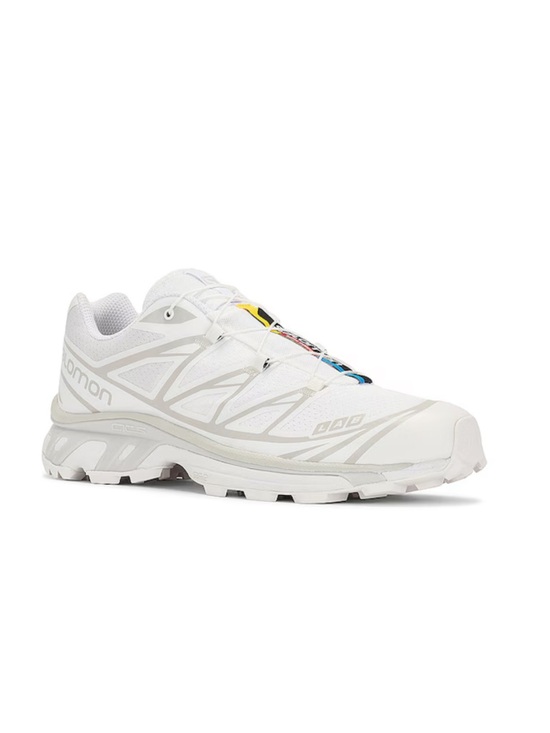 Salomon Shoes - Salomon XT-6 White & Lunar Rock Unisex Women’s Men’s